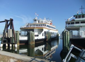 M/V Swan Quarter in her berth at Cedar Island